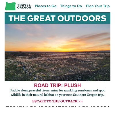 Travel Oregon Outdoor Newsletter